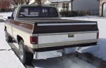 77 Chevy C10 Silverado in the snow 2005