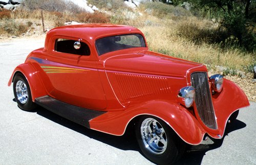 34 Ford Chopped 3W Coupe