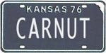 Kansas Carnut 76 tag