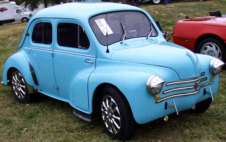 54 Renault 4CV 4dr Sedan