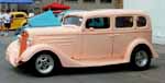 34 Chevy Chopped 4dr Sedan