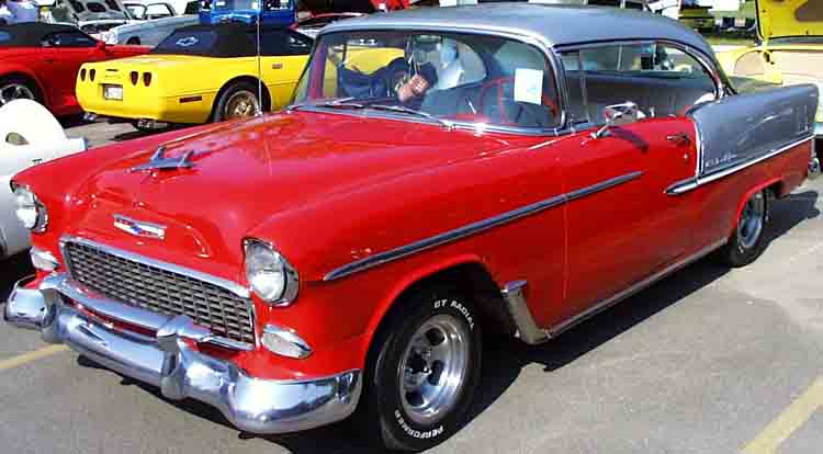 55 Chevy BelAir 2dr Hardtop