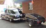 48 Dodge 4dr Sedan w/trailer