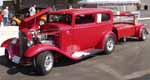 32 Ford Chopped Tudor Sedan w/trailer