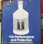 Sign Mobil 1 Oil