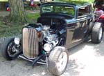 32 Ford Hiboy Chopped 3W Coupe