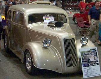 48 English Ford Chopped 2dr Sedan