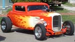 32 Ford Hiboy Chopped 3W Coupe