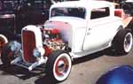 32 Ford Hiboy Chopped 3W Coupe