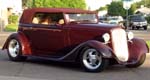 34 Chevy Chopped Victoria Convt Sedan