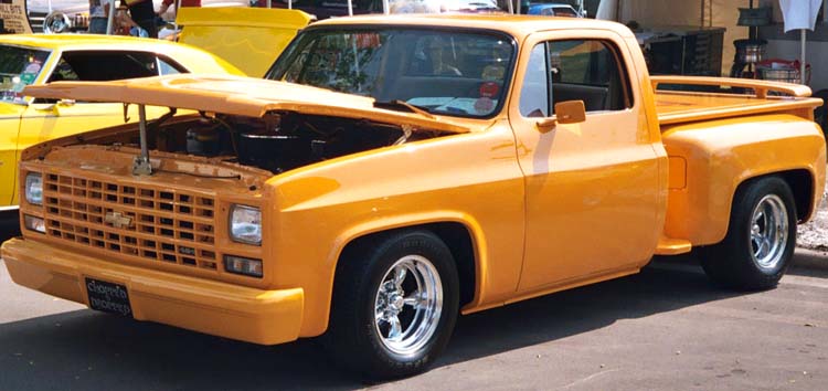 85 Chevy Chopped SNB Pickup