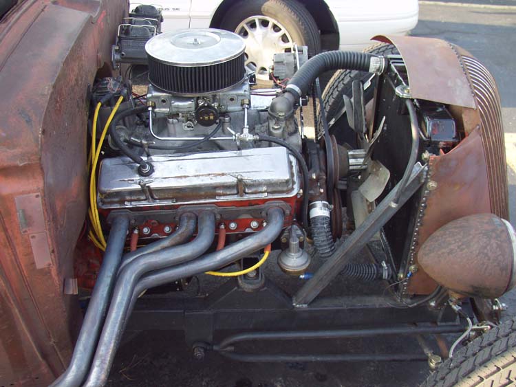 36 Chevy Hiboy Chopped Flatbed Pickup w/SBC V8