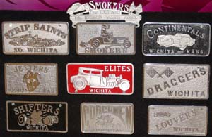 Wichita Car Club Plaques