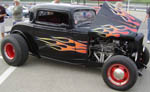 32 Ford Hiboy Chopped 3W Coupe