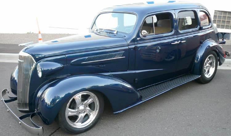 37 Chevy 4dr Sedan