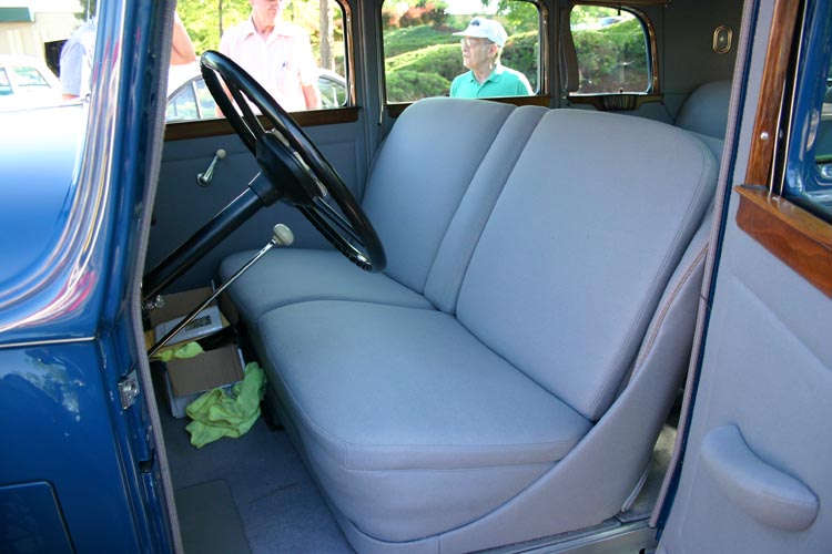 32 REO Royale 4dr Sedan Seats