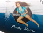 Pretty Poison Nose Art