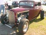 32 Ford Hiboy Chopped 3W Coupe