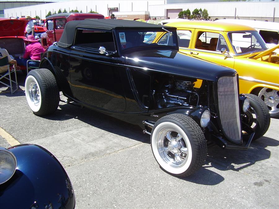 33 Ford Hiboy Chopped Cabriolet