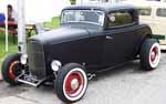 32 Ford Chopped Hiboy 3 Window Coupe