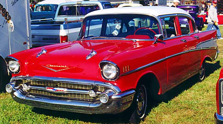 57 Chevy 4dr Sedan